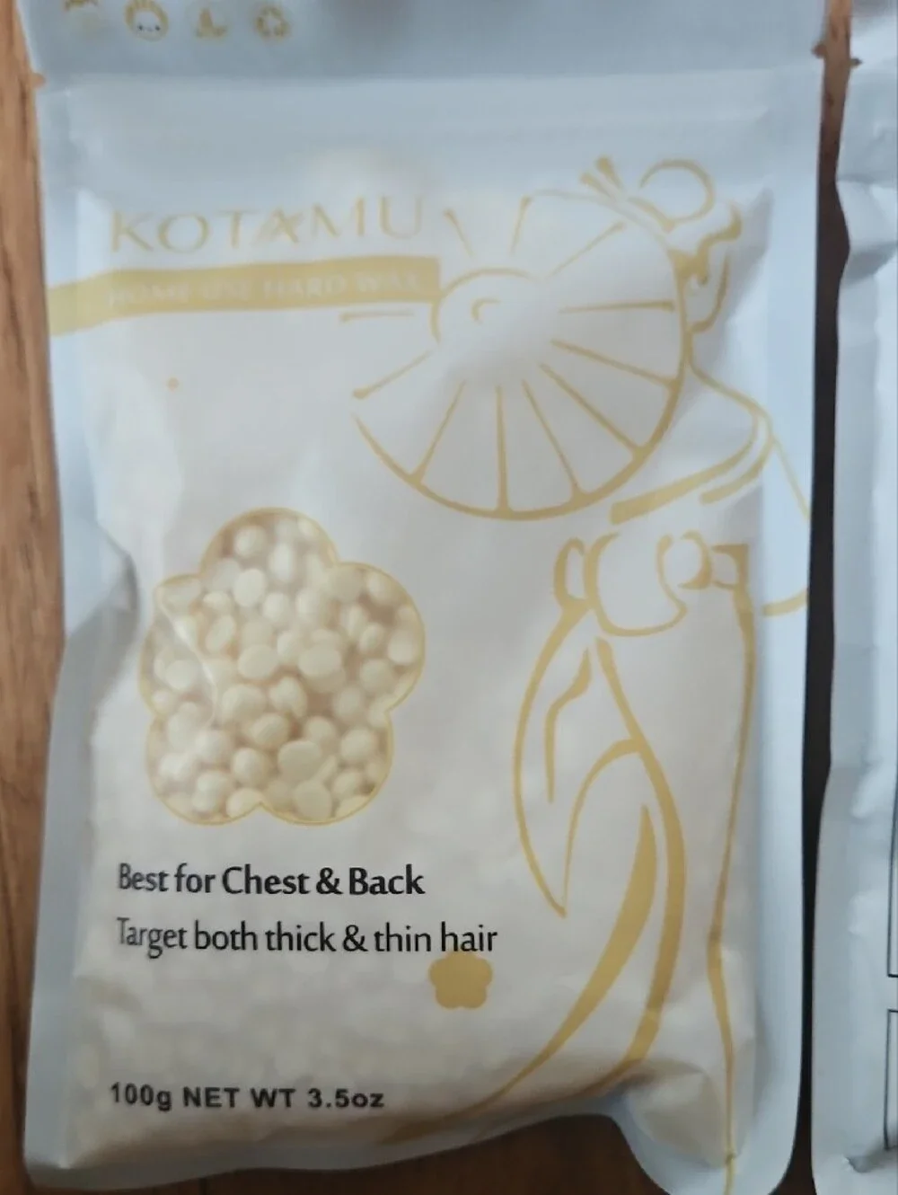 White Hard Wax Beads for Hair Removal